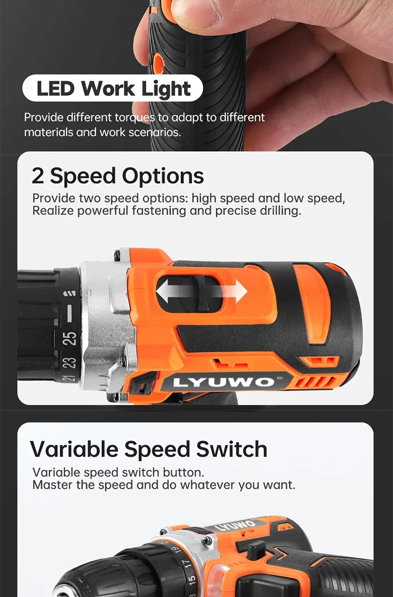 LYUWO Electric Drill
