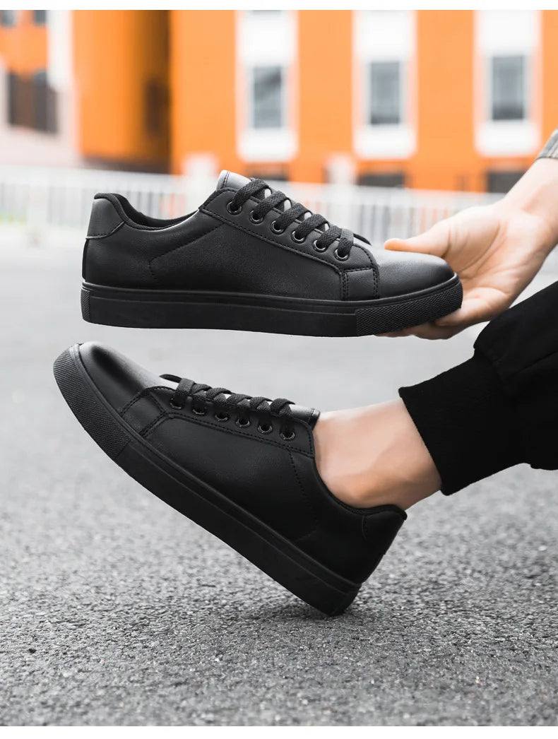 White / Black Men Shoes