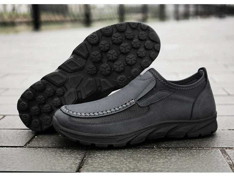 Handmade Retro Leisure Loafers Shoes