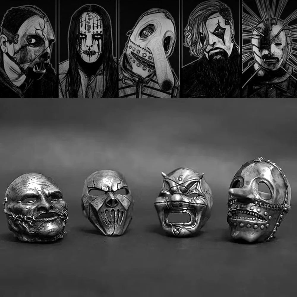 Skull Mask Rings