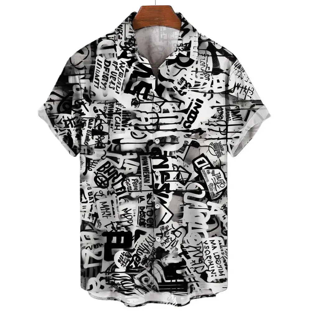 Hawaiian Shirt Short-Sleeved Shirt