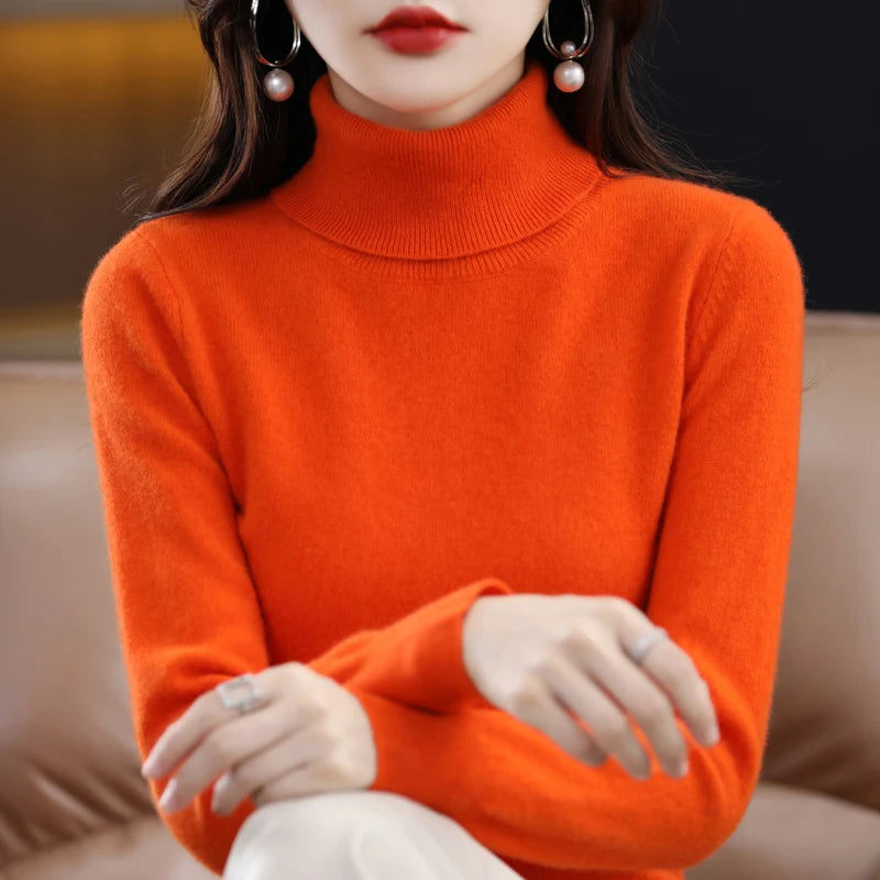 Merino Wool Cashmere Sweater / Jumper