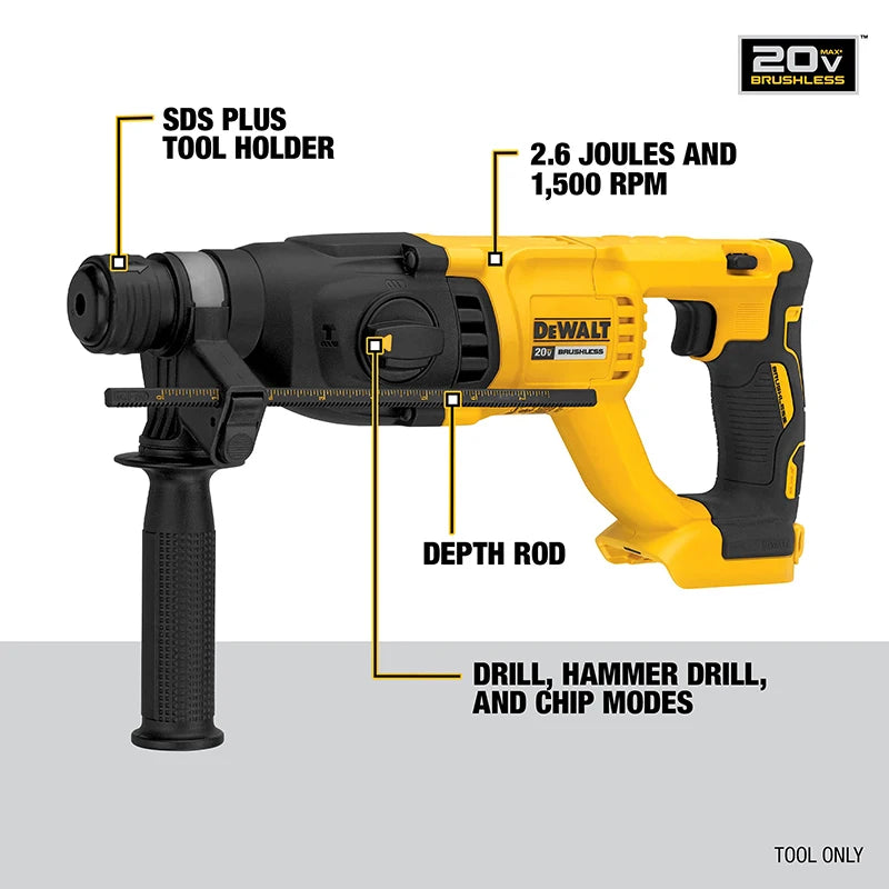 DeWalt DCH133 Rotary Hammer Drill