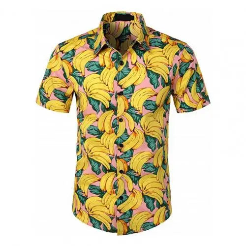 Hawaiian Banana Fruit 3D Printed shirts