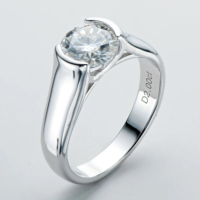 IOGOU 18K Gold Plated Engagement Rings