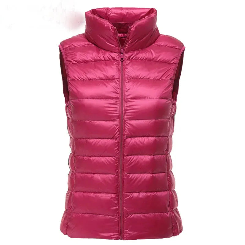 Ultra Light Down Vests Slim Sleeveless Jacket