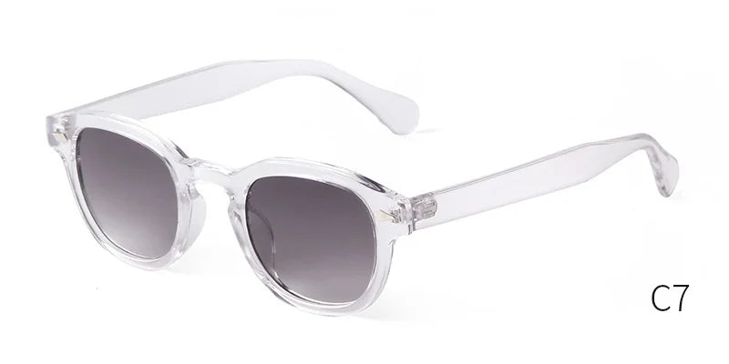 Vintage Fashion Shell Round Sunglasses