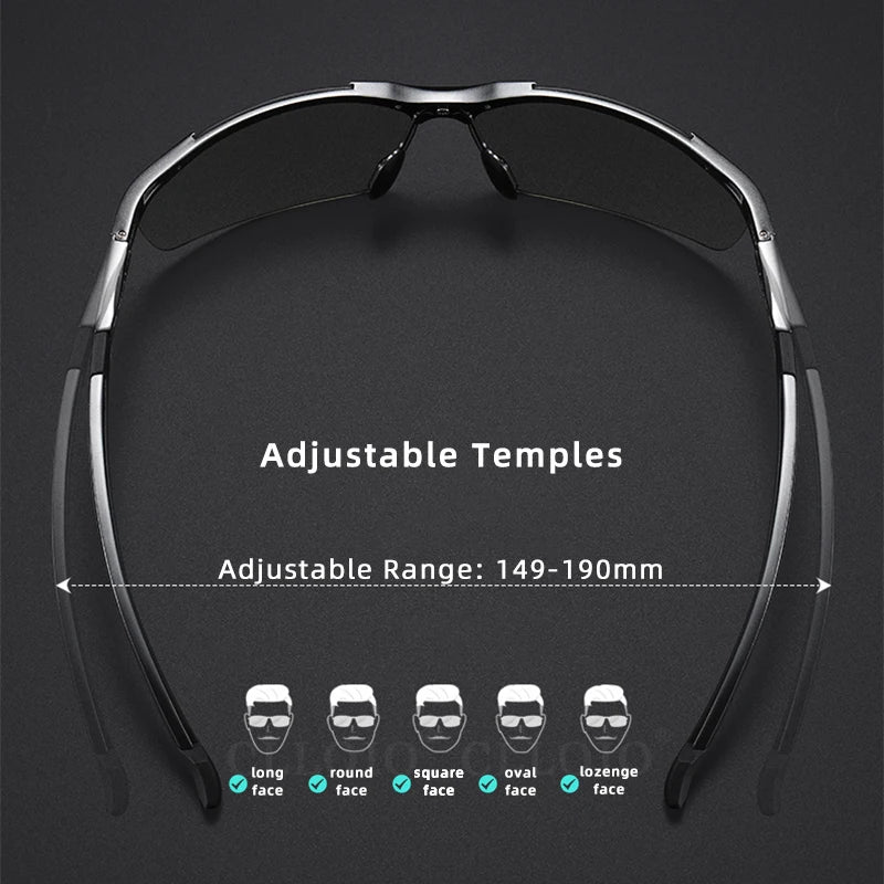 CLLOIO Aluminum Polarized Sunglasses