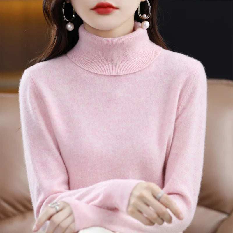 Merino Wool Cashmere Sweater / Jumper
