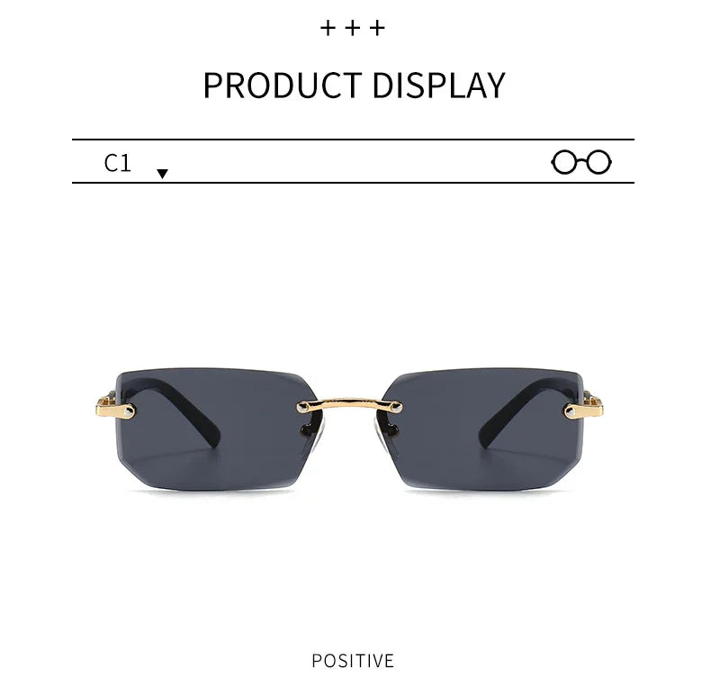 Rimless Sunglasses