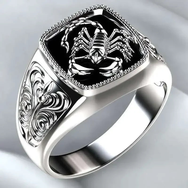Huitan Viking Nordic Mythology Giant Wolf Ring
