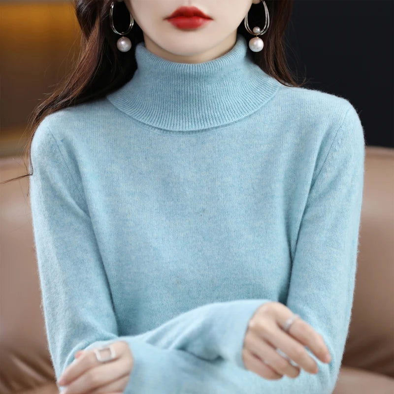 Merino Wool Cashmere Sweater / Jumper