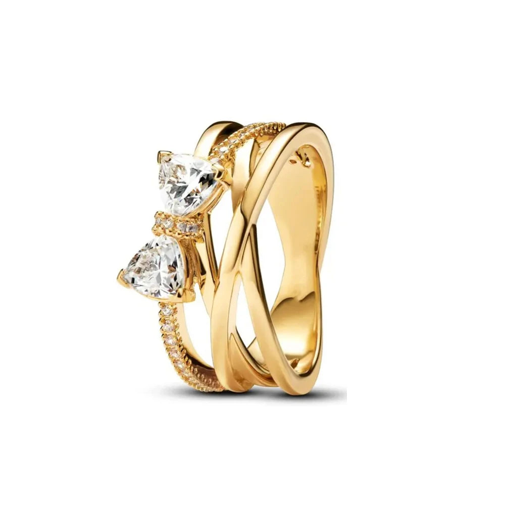 Exquisite Gold Color Series ring variety