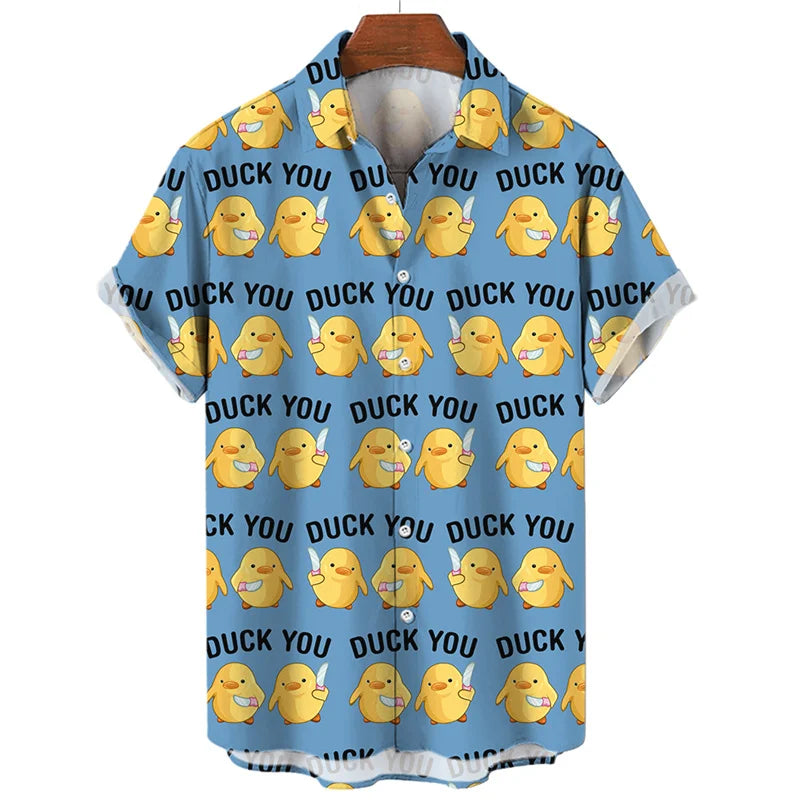 3D Animal Ducks Printing Shirts