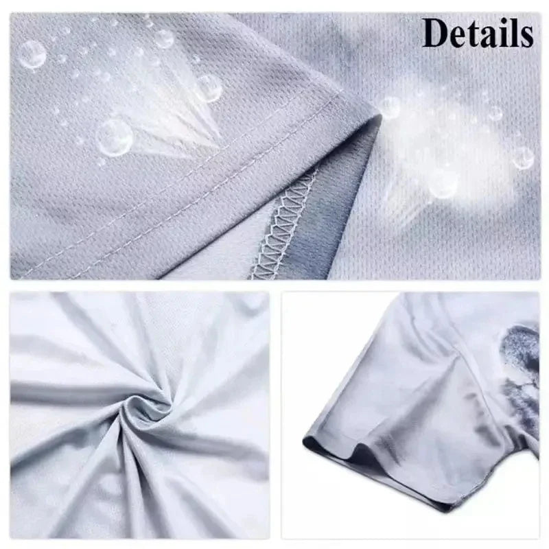 3D Printed Short Sleeve Zipper Polo Shirt Shorts
