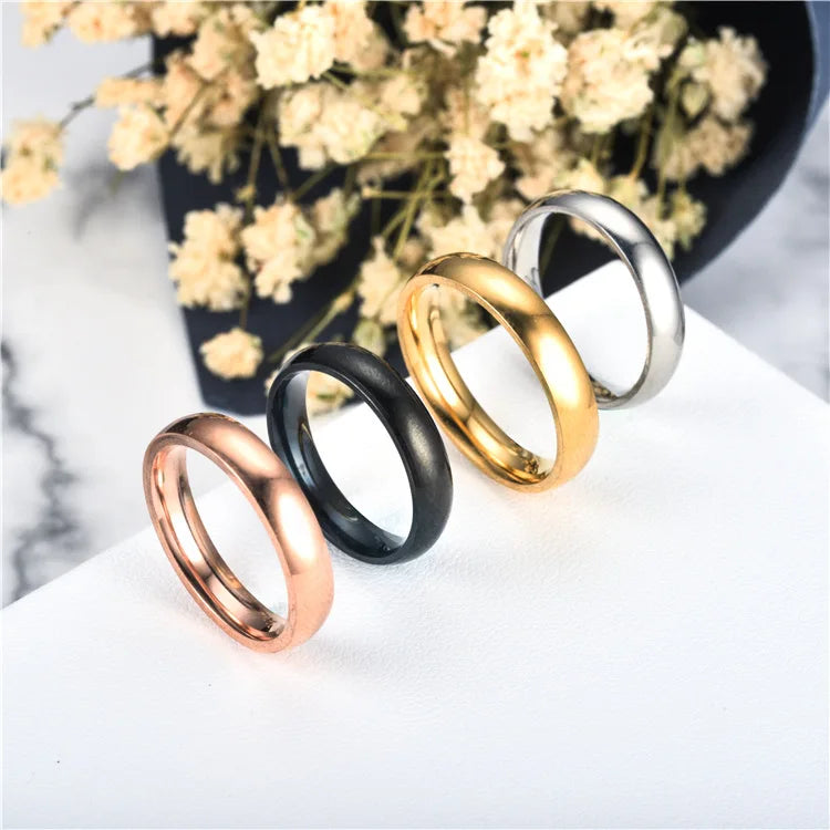 Titanium  Wedding Rings Stainless Steel