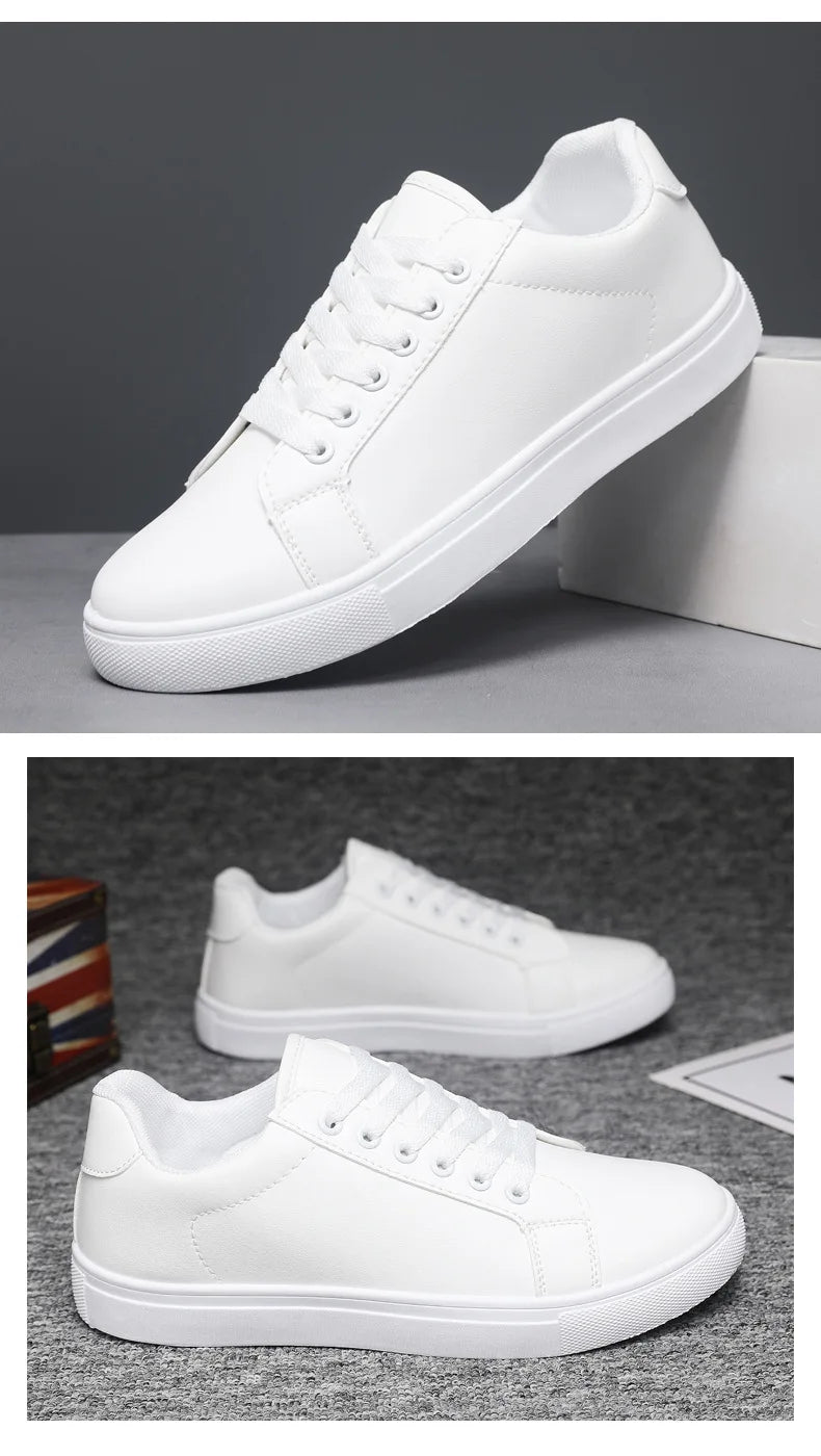 White / Black Men Shoes