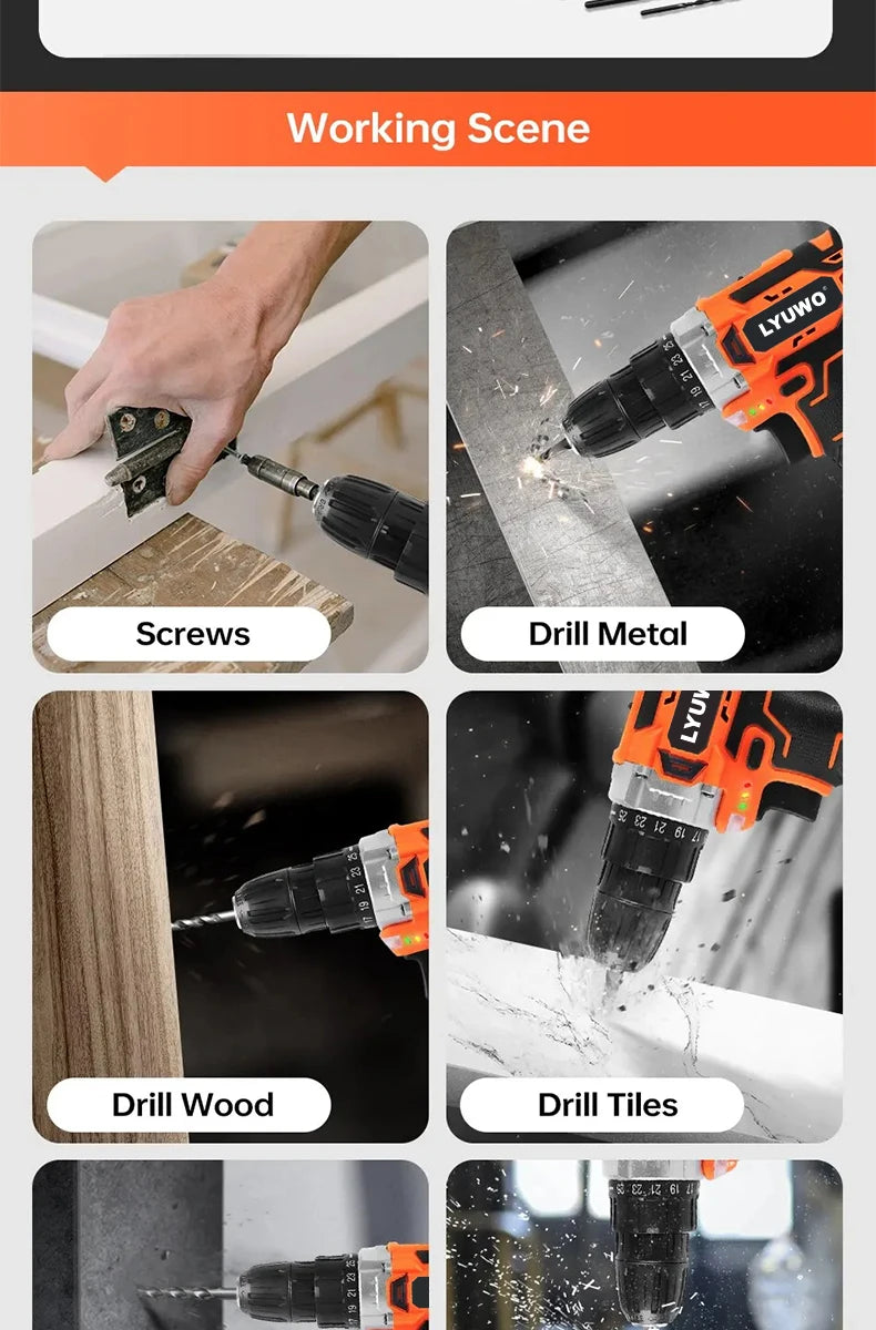 LYUWO Electric Drill