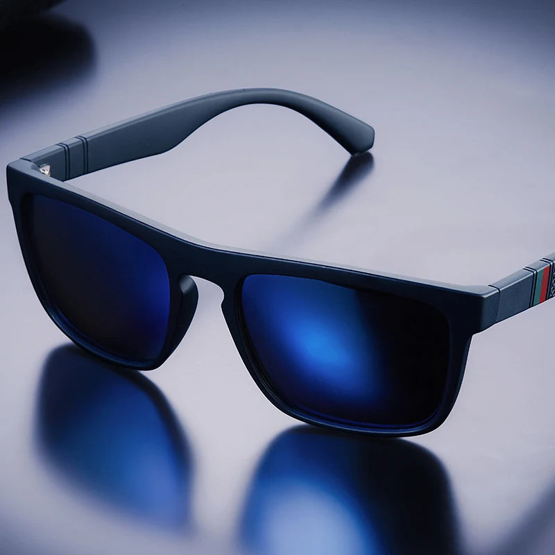 Ravenisa Square Vintage Polarized Sunglasses