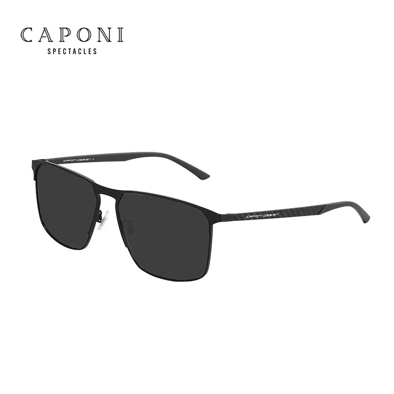 CAPONI Carbon Fiber Polarized Sunglasses