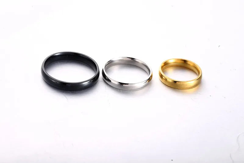 Titanium  Wedding Rings Stainless Steel