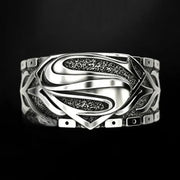 Vintage Superman S Logo Ring