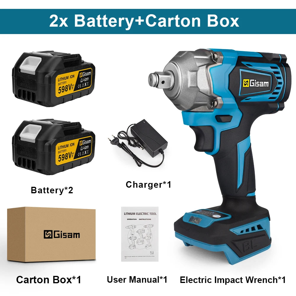 Gisam Torque Electric Impact Wrench