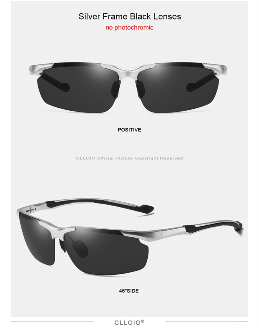 CLLOIO Aluminum Polarized Sunglasses