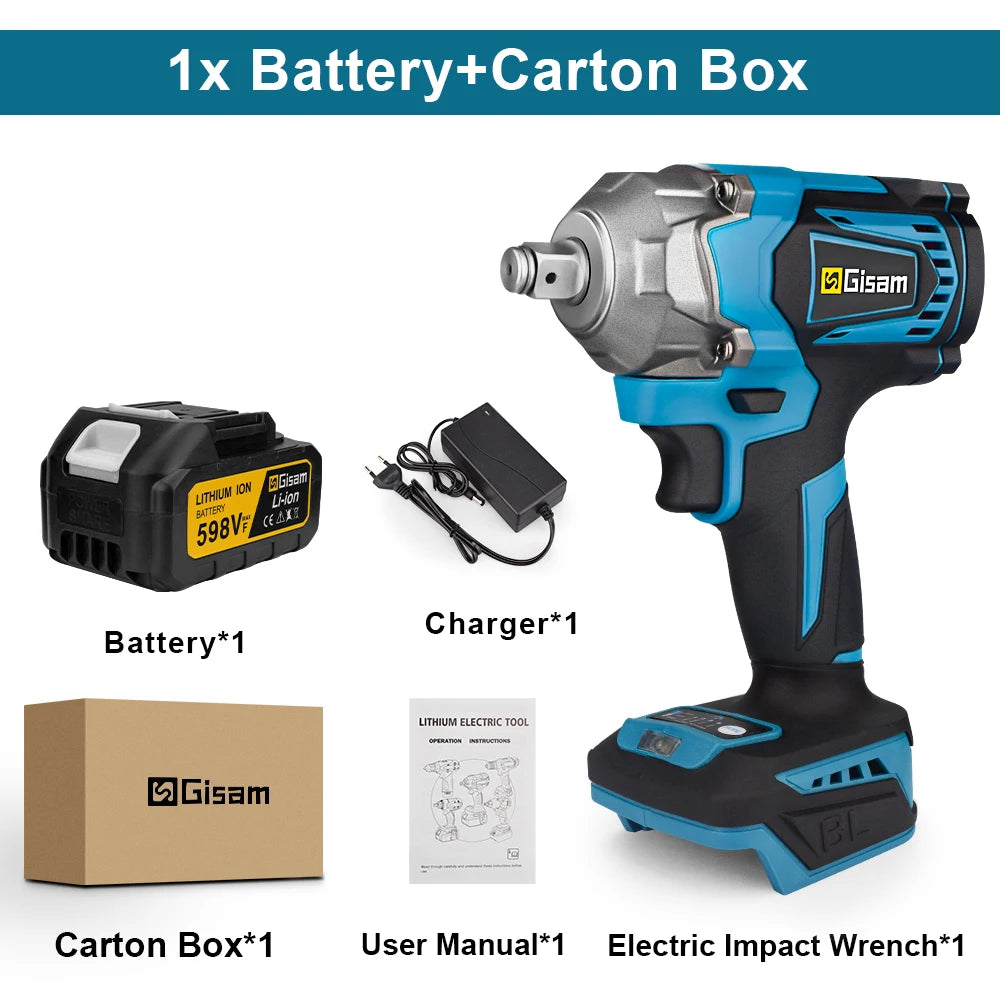 Gisam Torque Electric Impact Wrench