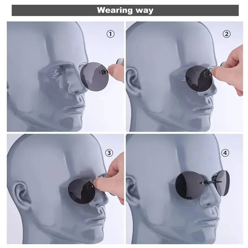 Clip On Nose Glasses  Matrix Morpheus Sunglasses