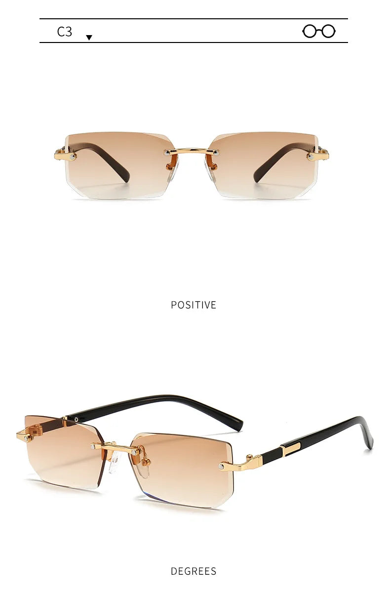 Rimless Sunglasses