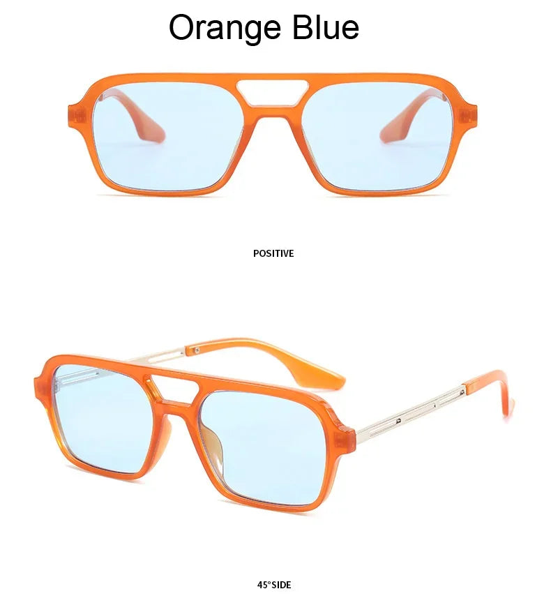 Small Frame Square Sunglasses