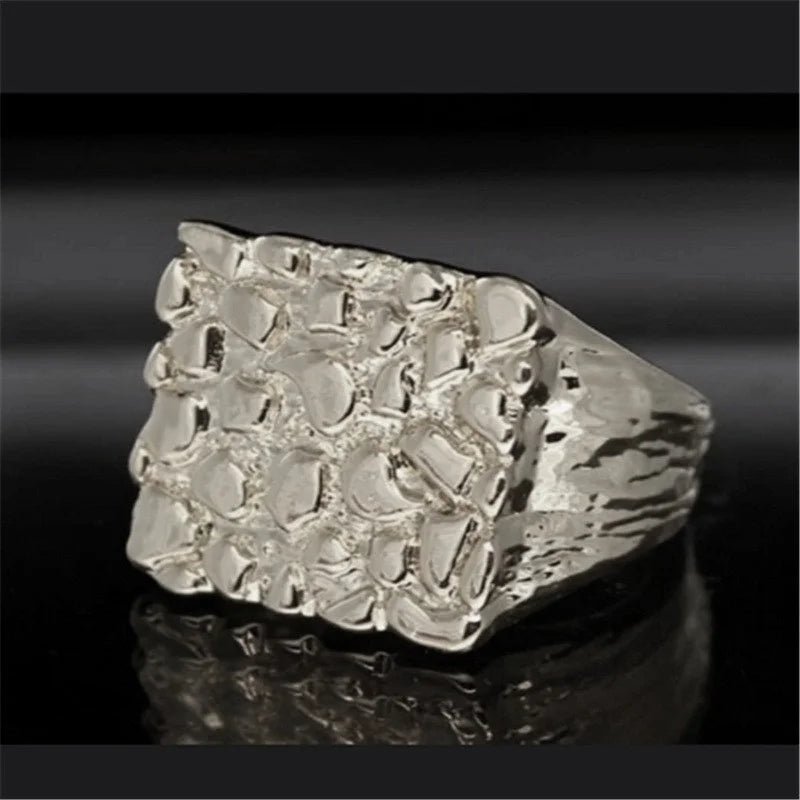 14K Gold Plated Hollowed-out Ring