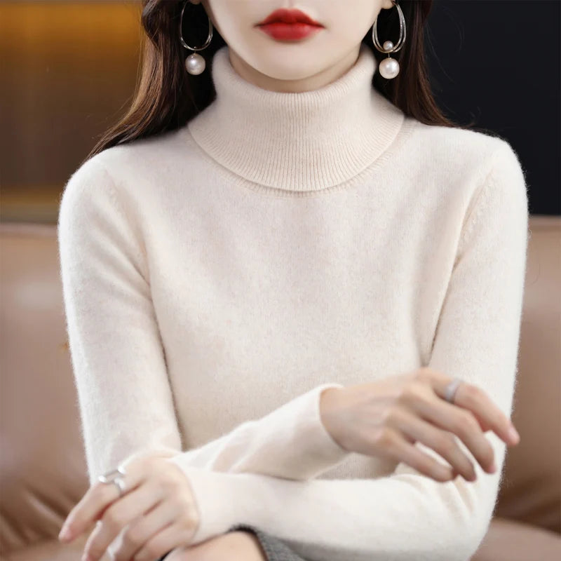 Merino Wool Cashmere Sweater / Jumper
