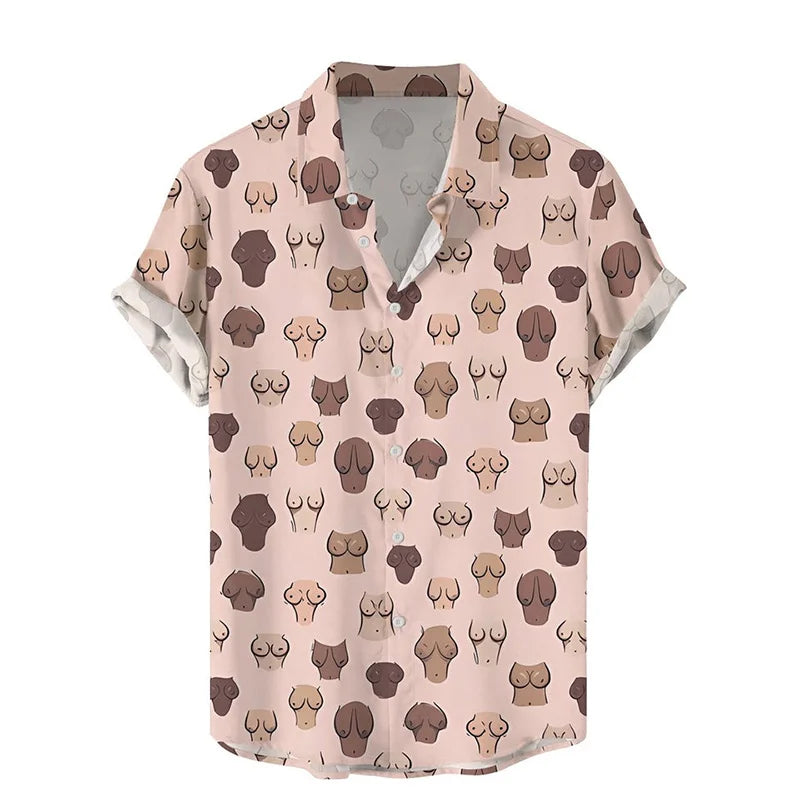 Harajuku Summer 3D Printed Shirts