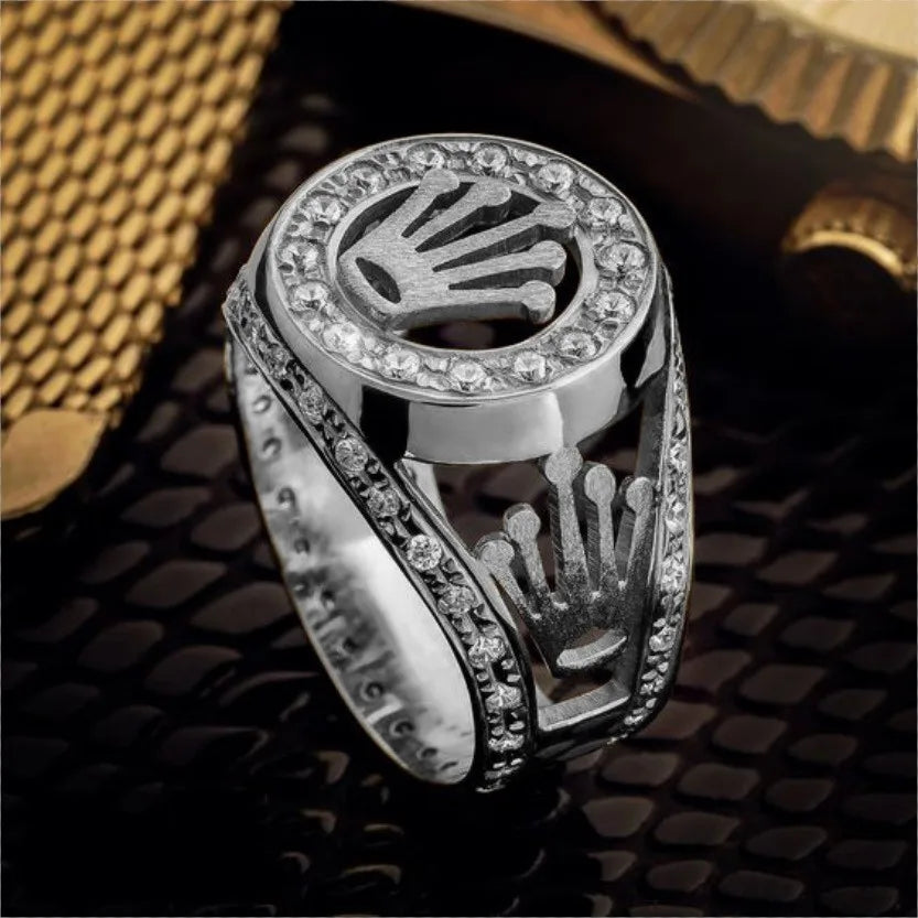 Zircon Crown Ring