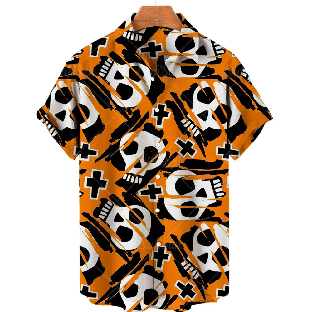 Skull 3D Printed Shirt Various Designs