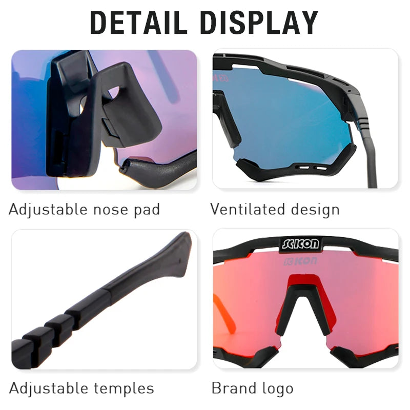SCICON Polarized Cycling Glasses