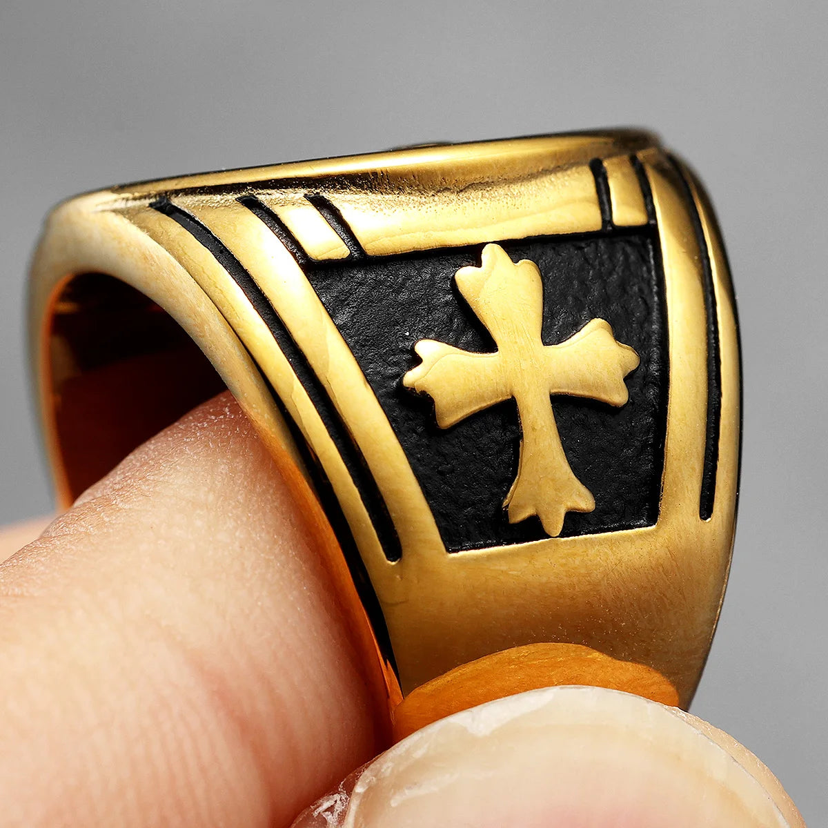 Exorcism Saint Benedict Cross  Ring