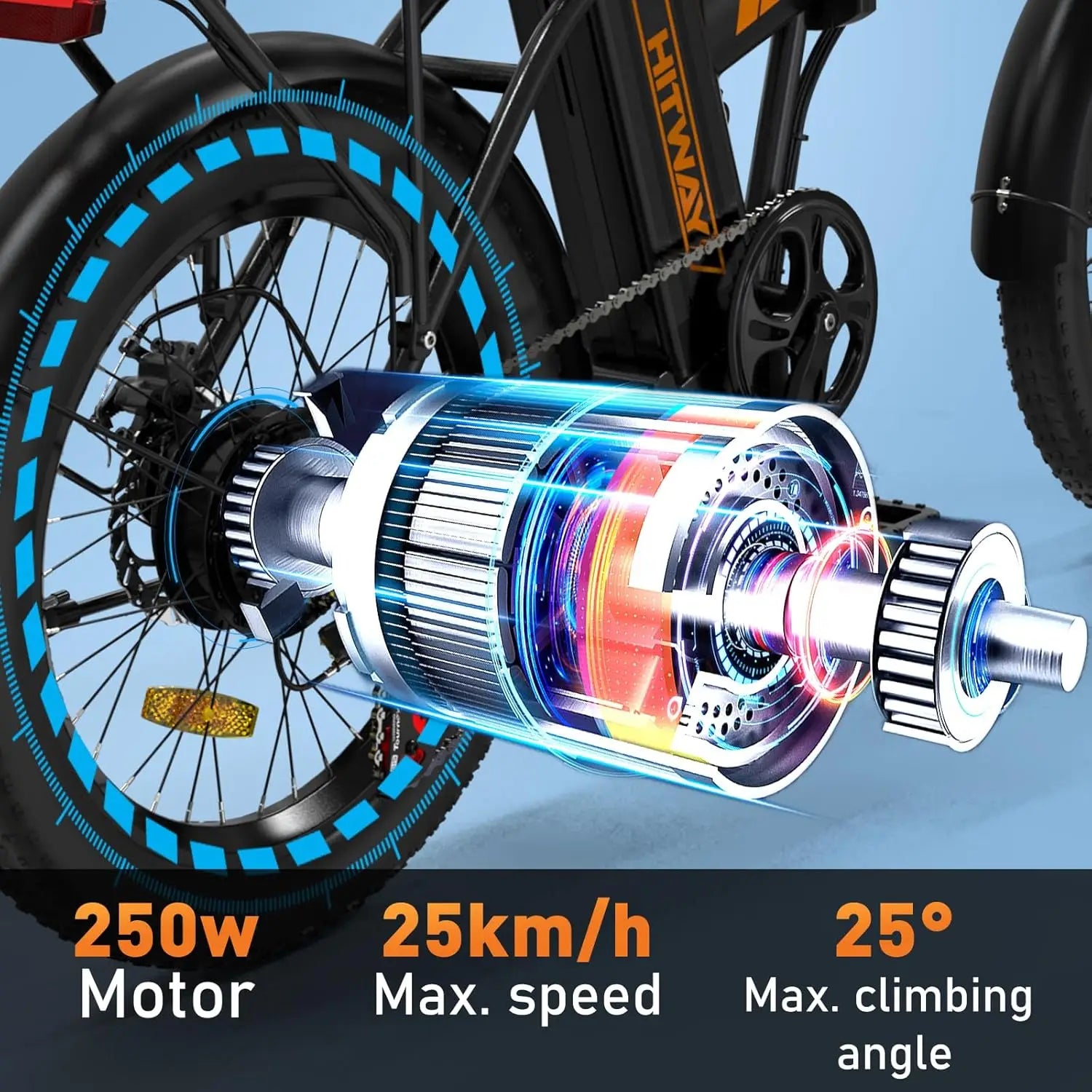 HITWAY Folding Electric Bike