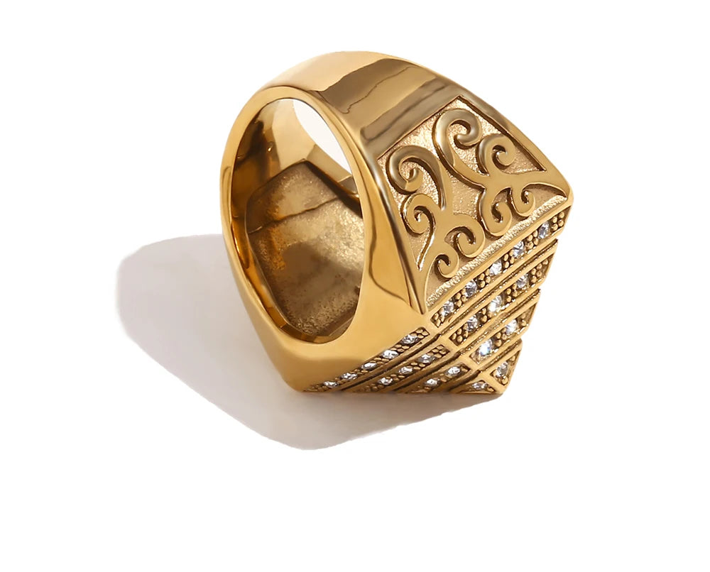 18K Gold Plated MamacitaSlay Ring