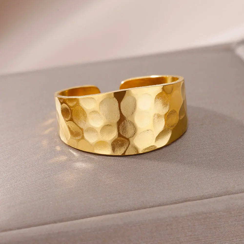 Gold Color Luxury Classic rings