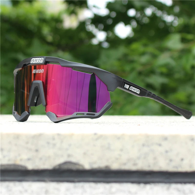 SCICON Cycling Glasses UV400 Outdoor Sports Sunglasses