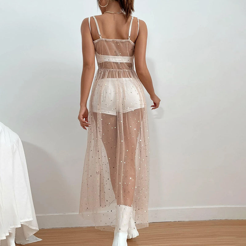 Cover Up Dress Mesh