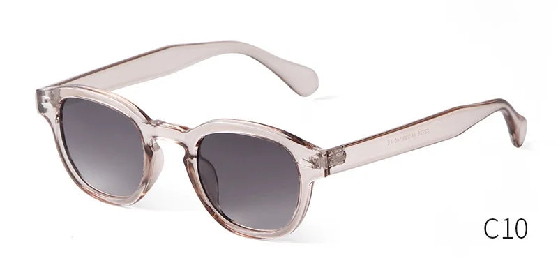 Vintage Fashion Shell Round Sunglasses
