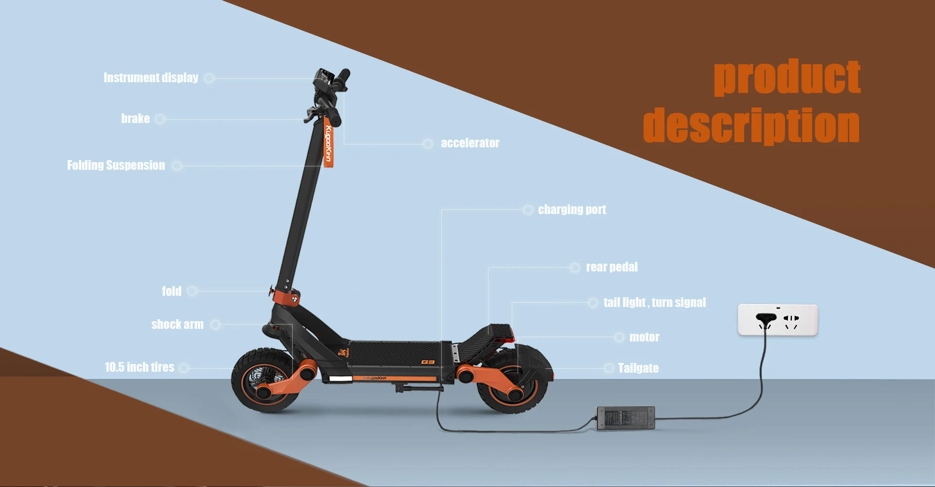 Kukirin G3 Foldable Electric Scooter