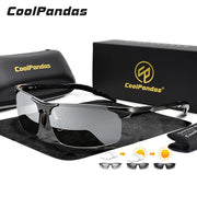 COOLPANDAS Aluminum Photochromic Sunglasses