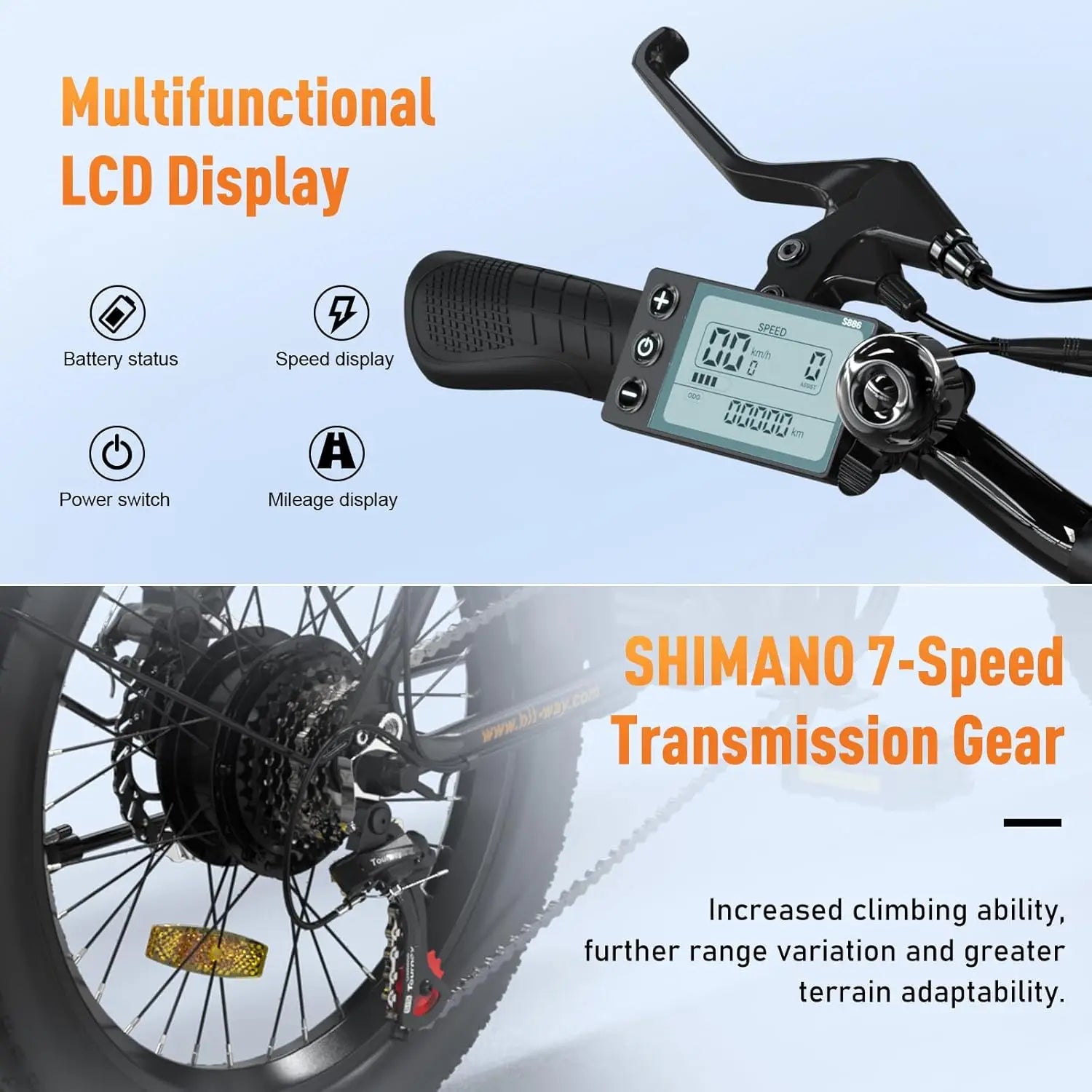 HITWAY Folding Electric Bike