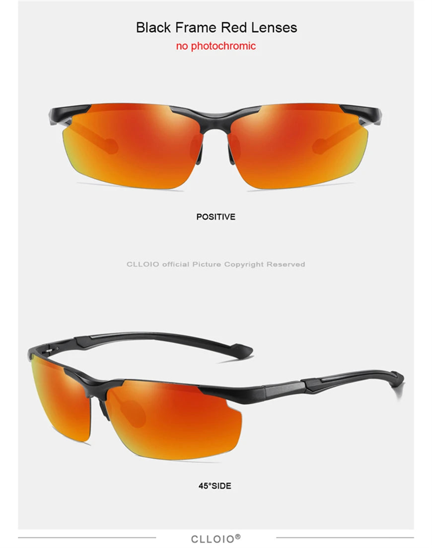 CLLOIO Aluminum Polarized Sunglasses