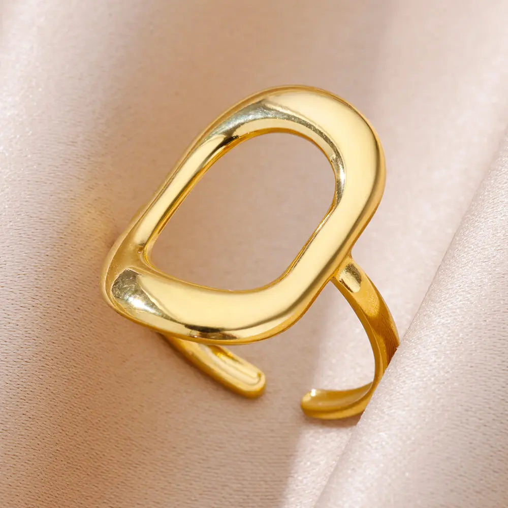 Gold Color Luxury Classic rings